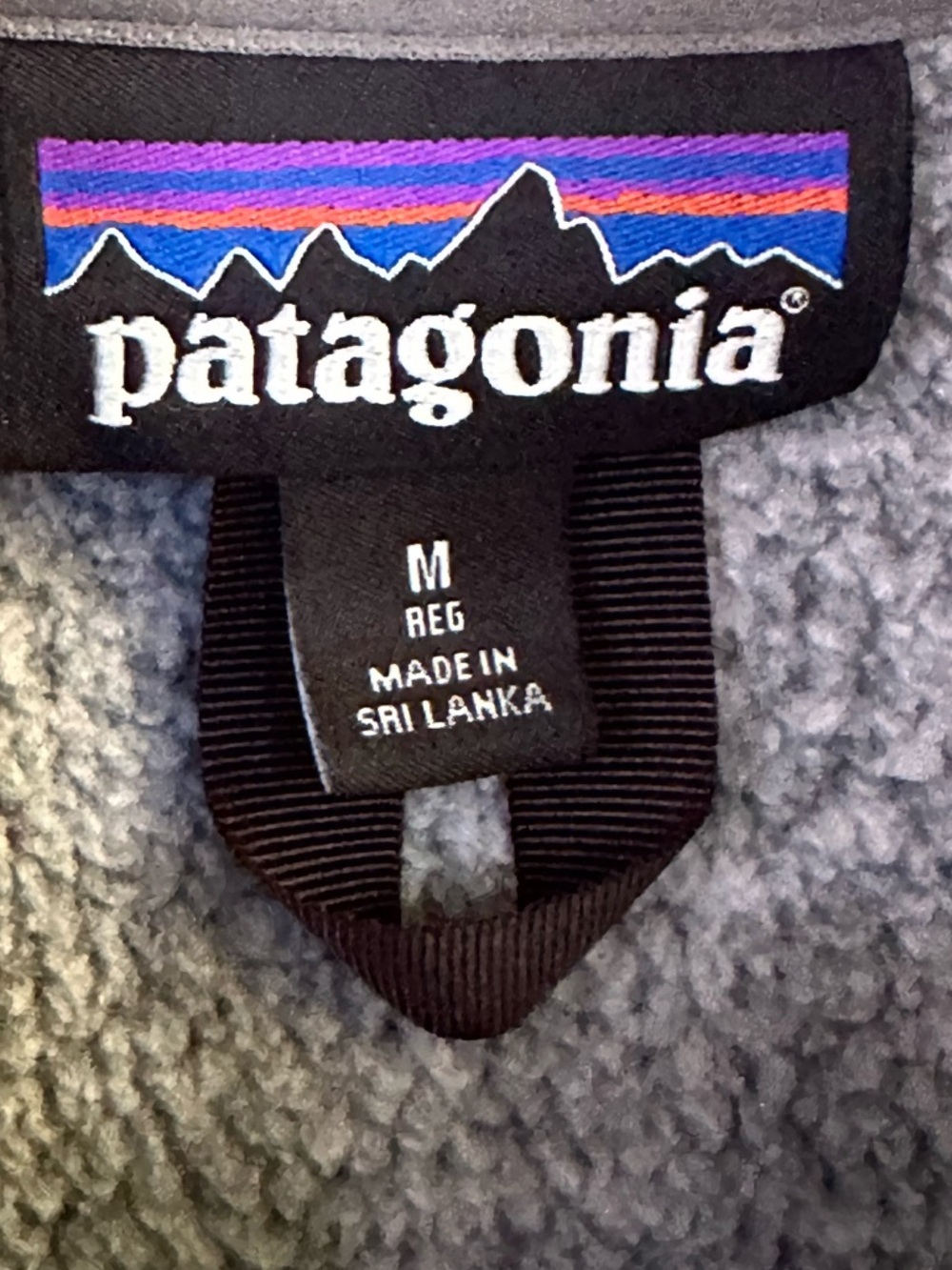 Patagonia Better Sweater Fleece Vest In Stonewash Size Medium EUC - Picture 7 of 7